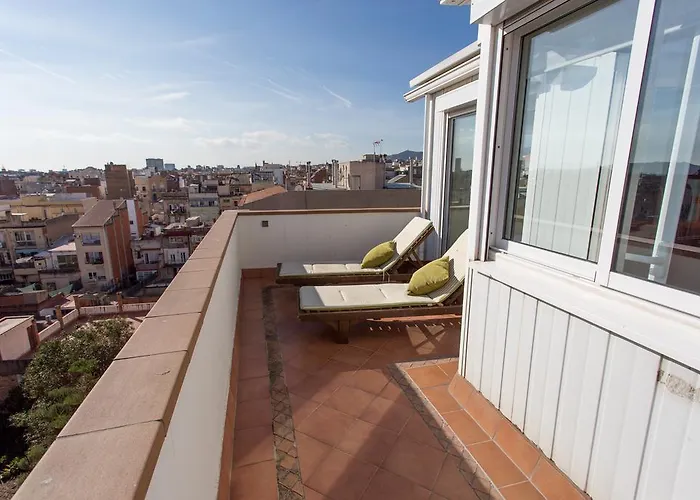 Apartmán Gaudi Penthouse With Terrace Views Barcelona