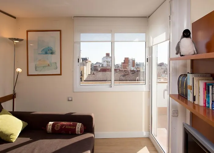 Gaudi Penthouse With Terrace Views