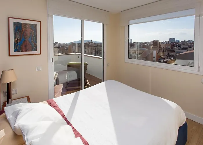 Gaudi Penthouse With Terrace Views